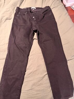 Universal Thread Mid Rise 80s Slim Black Jeans